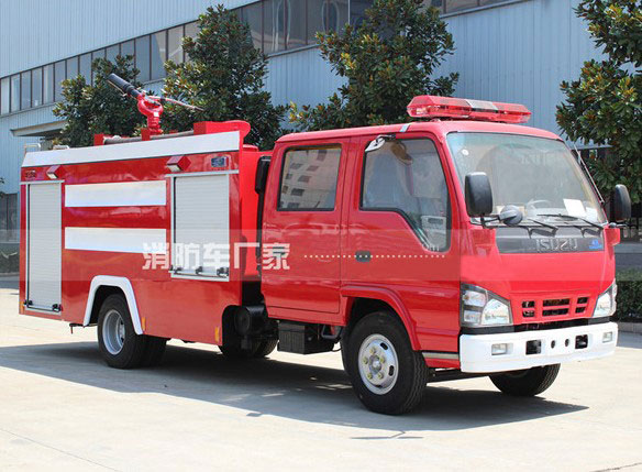 4噸五十鈴600P水罐消防車價格4
