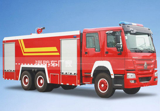 12噸重汽豪沃水罐消防車價格4