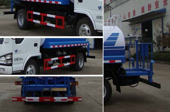 慶鈴五十鈴5噸綠化灑水車廠家價格3