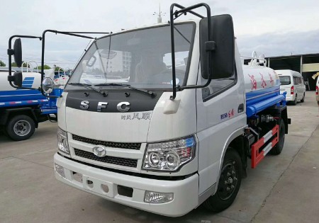 3噸時風風順藍牌小型灑水車2