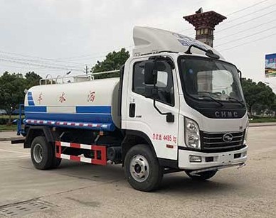 南駿5噸灑水車圖片 南駿5噸灑水車圖片