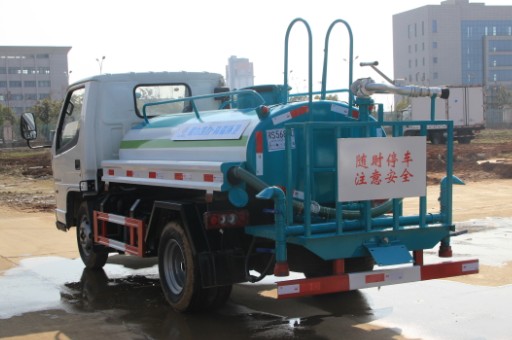 解放藍牌3噸灑水車高清圖片 解放藍牌3噸灑水車高清圖片
