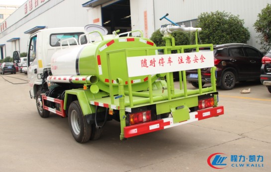 凱馬藍牌3噸灑水車高清圖片 凱馬藍牌3噸灑水車高清圖片