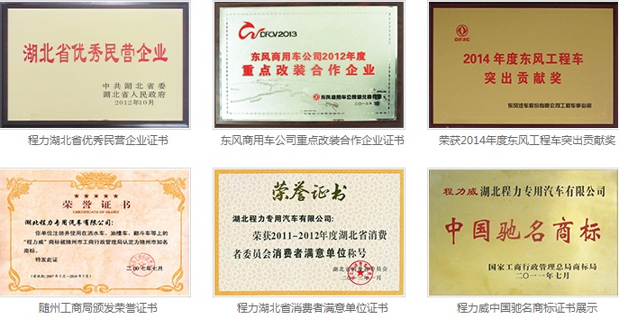 程力資質榮譽圖片 程力資質榮譽圖片