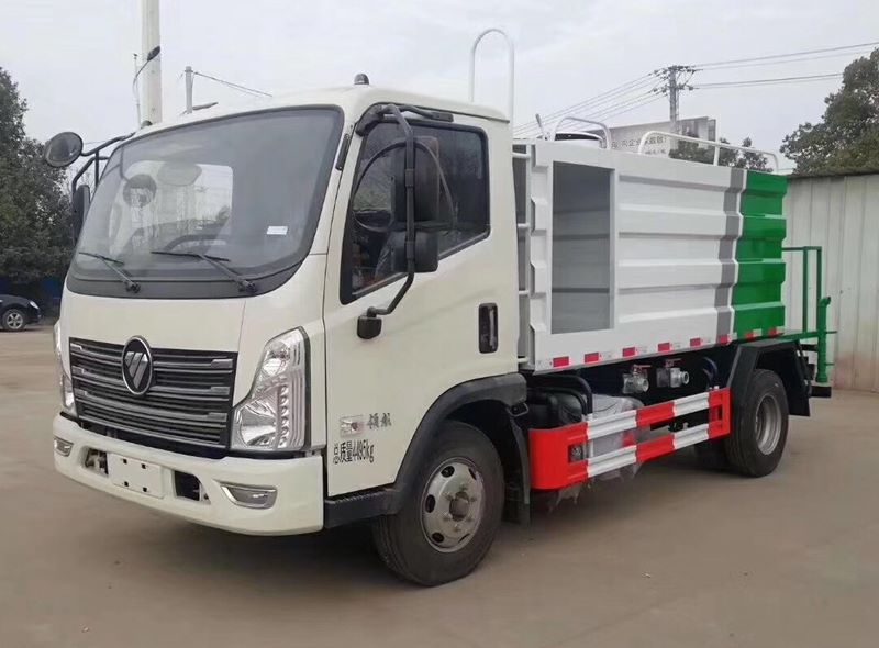 國六福田時代領航5方藍牌抑塵車圖片 國六福田時代領航5方藍牌抑塵車圖片