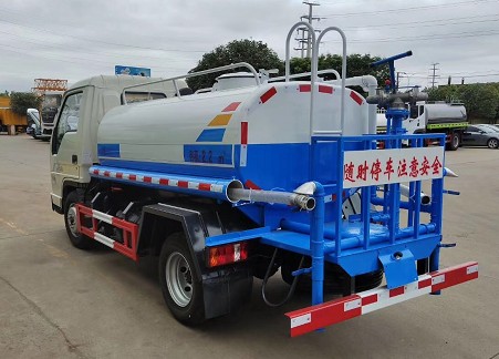 3噸灑水車價(jià)錢_國六3方福田小卡之星2藍(lán)牌綠化灑水車廠家價(jià)格4