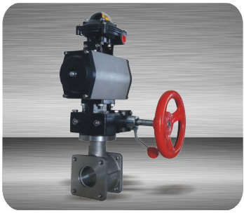 消防氣動球閥(帶蝸輪蝸桿) 消防氣動球閥(帶蝸輪蝸桿)